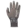 Proflex By Ergodyne ANSI A4 PU Coated CR Gloves, Gray, Size S 7044